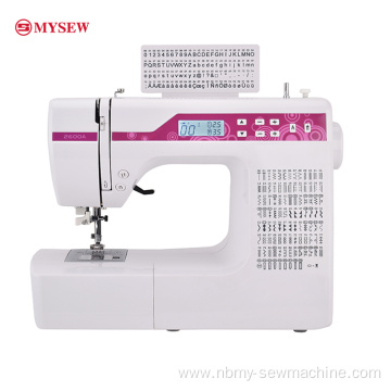 One hundred characters for household sewing machines